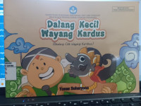 Image of Dalang kecil wayang kardus